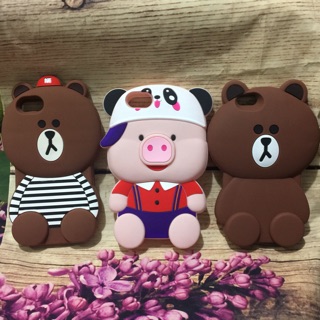 Ốp iphone 7/7s thú 3d siêu kute