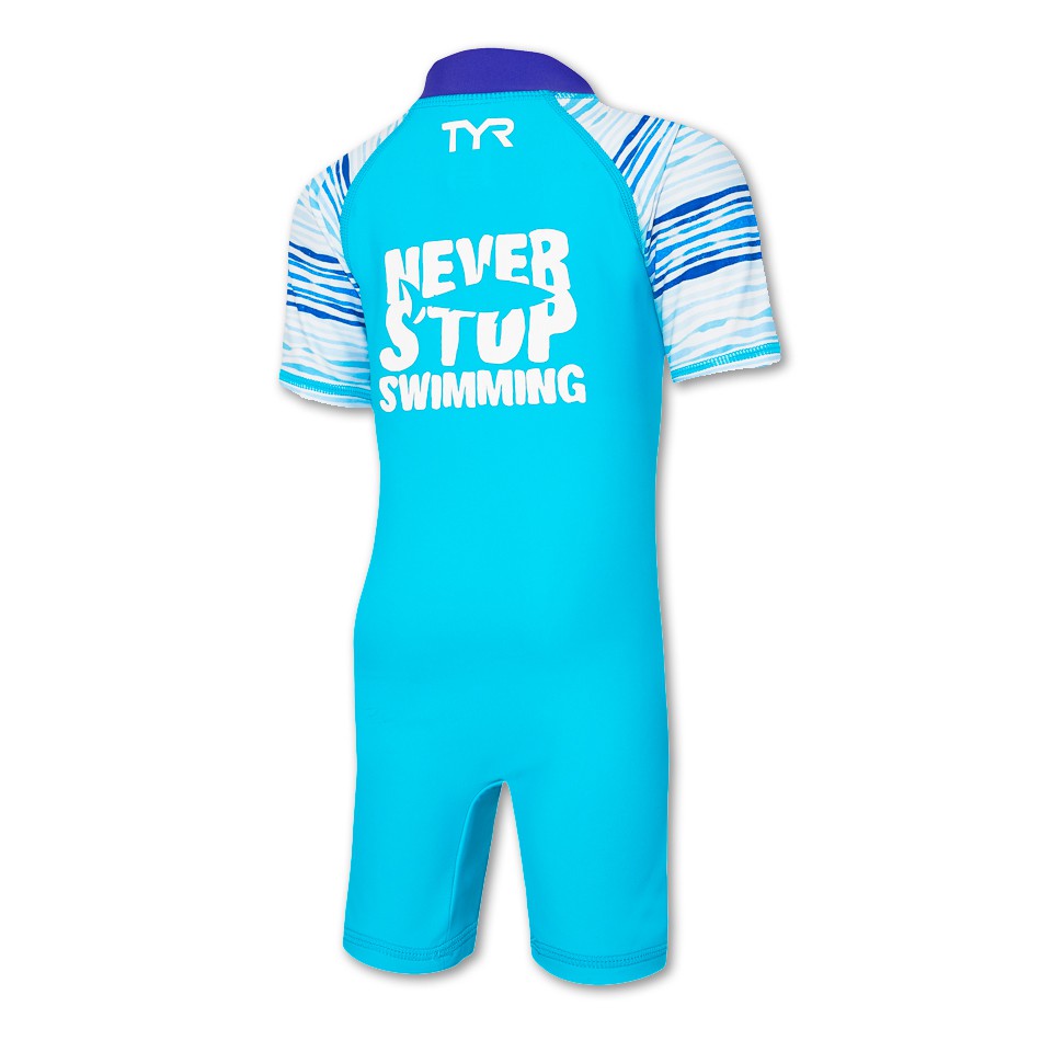 Đồ bơi chống nắng trẻ em TYR Sandbar Raglan Junior UV Suit