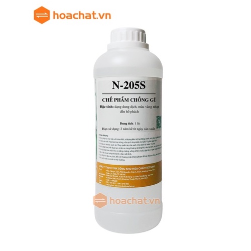 Chế phẩm chống gỉ N-205S 1 lít, 5 lít Tổng Kho Hoá Chất VN