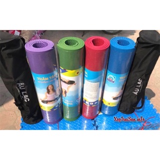 Thảm tập yoga Âu Lạc tặng kèm túi đựng thảm