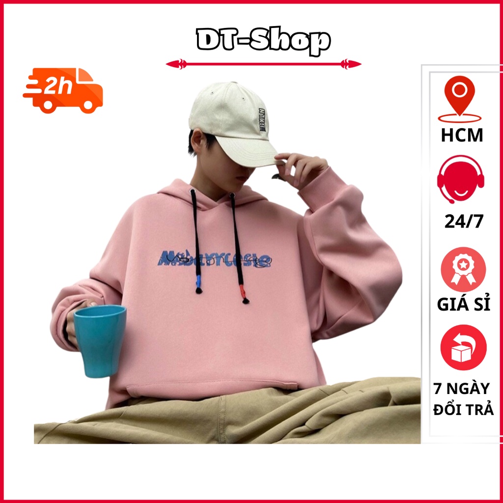 Áo hoodie nam nữ nỉ ngoại ulzzang unisex cặp đôi hàn quốc dày mịn chống nắng hình in cá tính FACLY'S