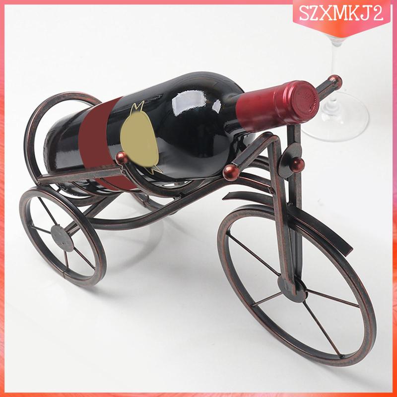 Giá Đỡ Chai Rượu Champagne Hình Xe Đạp Ba Bánh Phong Cách Cổ Điển Dành Cho Quán Bar szxmkj2