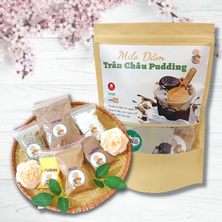 [Sỉ_Lẻ] Set Milo Dầm Trân Châu Pudding 20 Chén Siêu Ngon