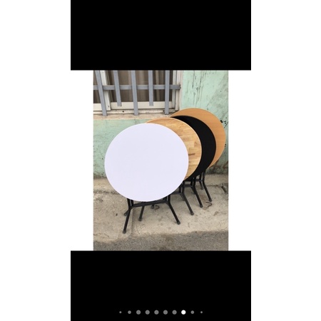 Bàn tròn Cafe bàn tròn gấp gọn phòng khách phong bếp