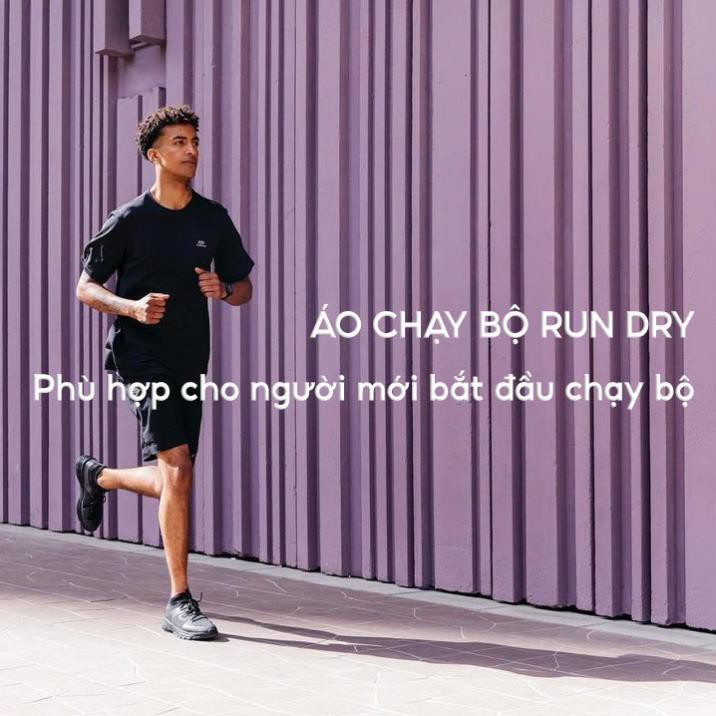 Áo Thun Thể Thao Nam KALENJI Run Dry Chuyên Chạy Bộ, Nhanh Khô