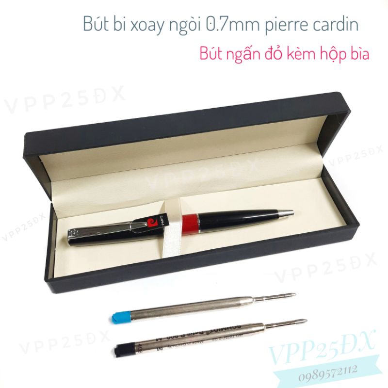 Bút ký ngòi bi pierre cardin kiểu xoay