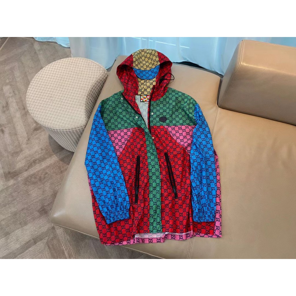 [Babe I'm Real] Áo Jacket Gucci Multicolor FW21 ( Full Tag, mac,... ) | BigBuy360 - bigbuy360.vn