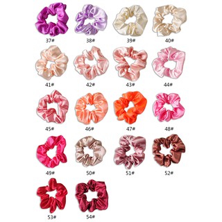 Cột tóc vải scrunchies lụa satin sỉ