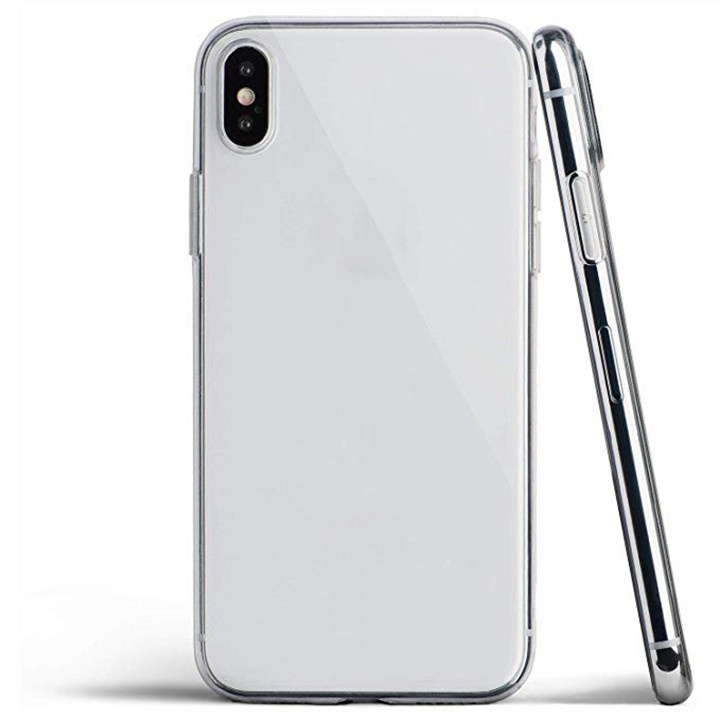 Ôp lưng các dòng iPhone 6 7 8 Plus X 11 12 13 Pro Max, silicone trong suốt lâu ố vàng loại A+