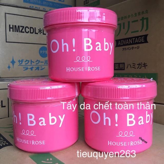 Tẩy da chết toàn thân Oh! Baby