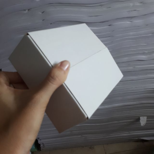 Combo 100 hộp carton trắng đóng hàng(12×15×5cm)