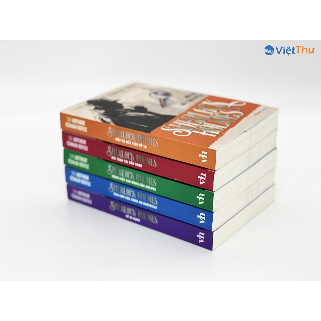 Sách - Combo - Box Set 5 Tập Sherlock Holmes - (Bìa Mềm)