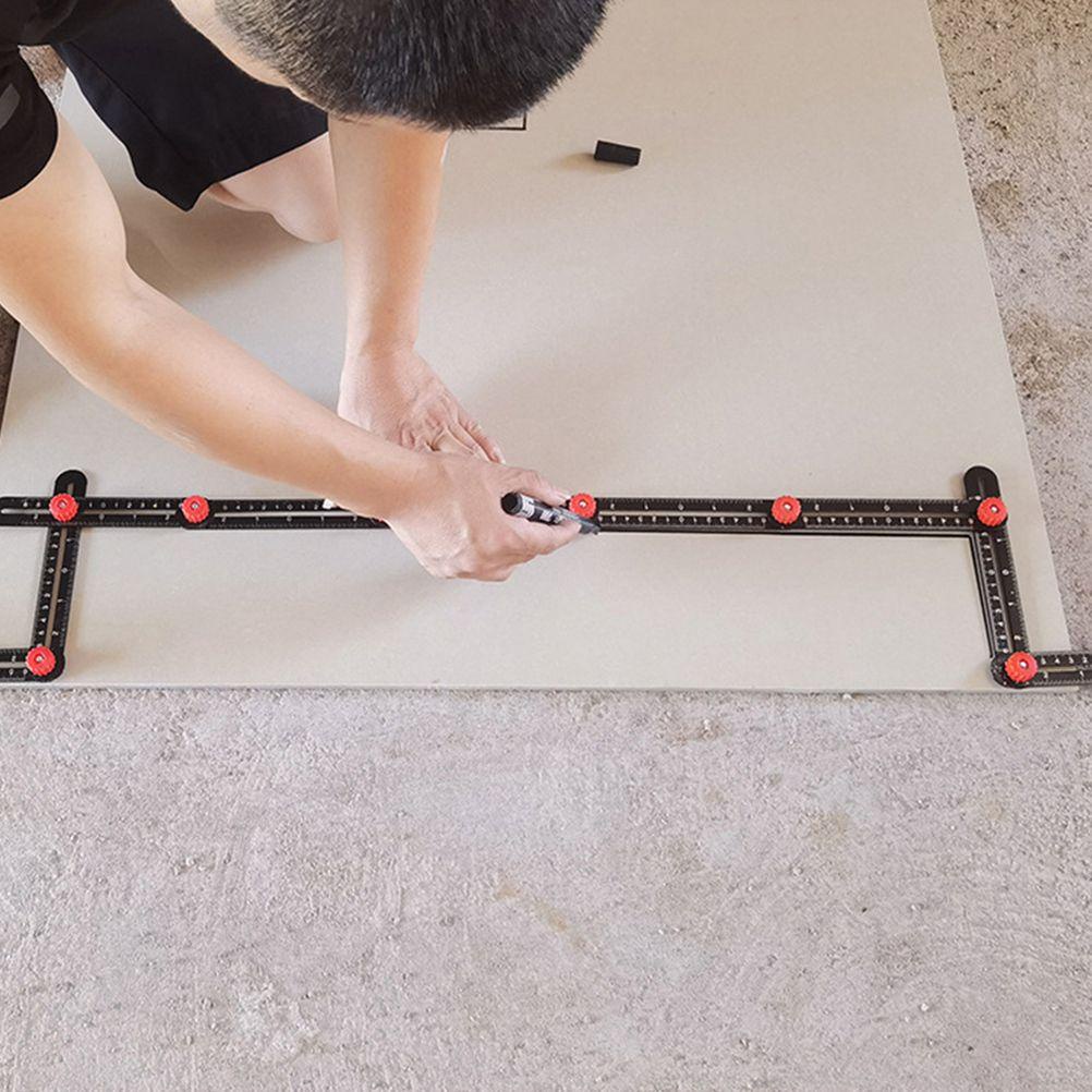 Thước Đo Góc Đa Năng Bằng Hợp Kim Nhôm Có Thể Điều Chỉnh