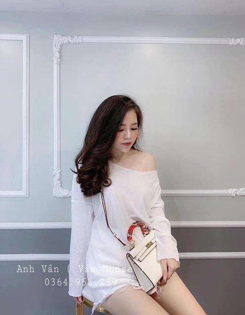 ÁO PHÔNG THUN GIẤY TRỄ VAI SIÊU HOT, TJTCOI4 | BigBuy360 - bigbuy360.vn