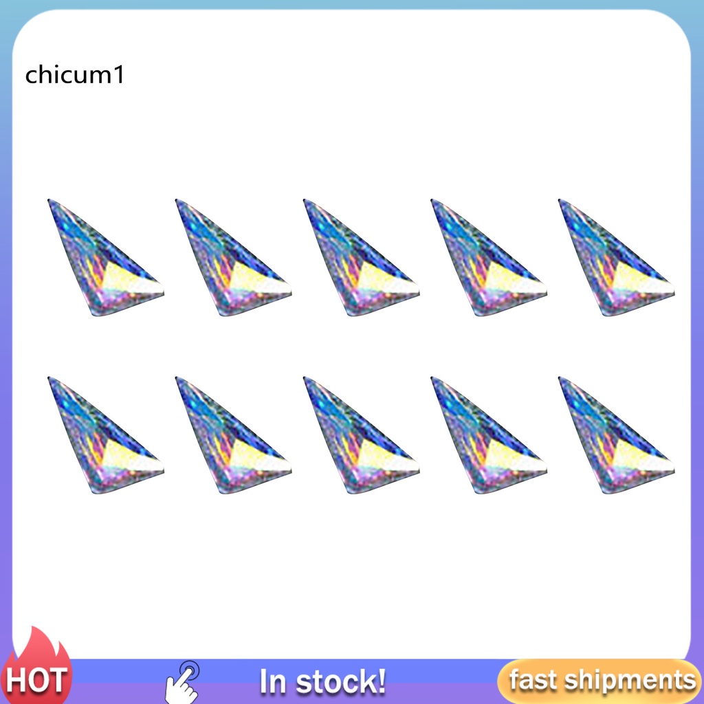 [Hàng mới về] Phụ kiện đá tùy chọn màu sắc trang trí móng tay cho nữ DIY