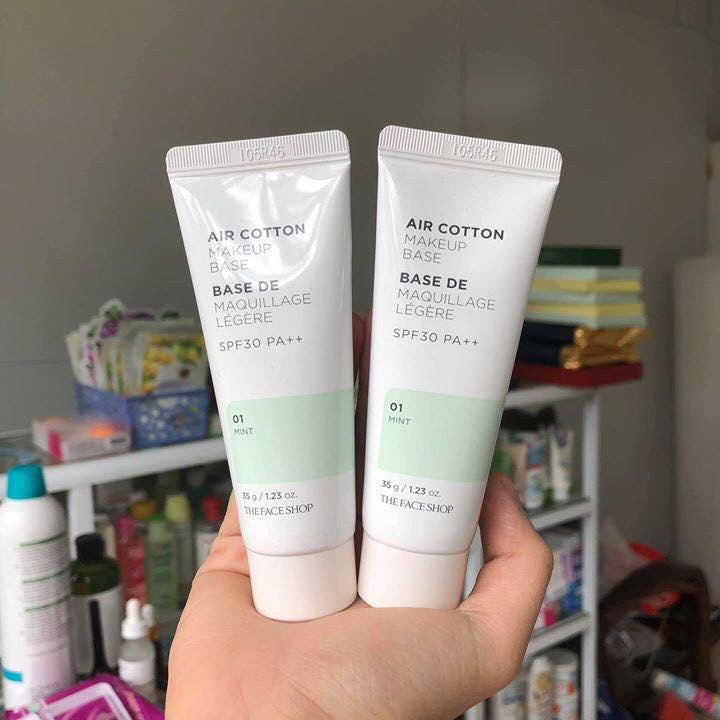 Kem lót Air Cotton Makeup Base The Face Shop 🌈