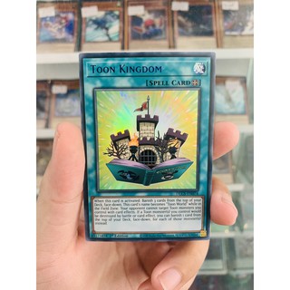 Thẻ Bài Lẻ YugiOh! Mã DLCS-EN074 - Toon Kingdom - Ultra Rare (Blue) - 1st Edition