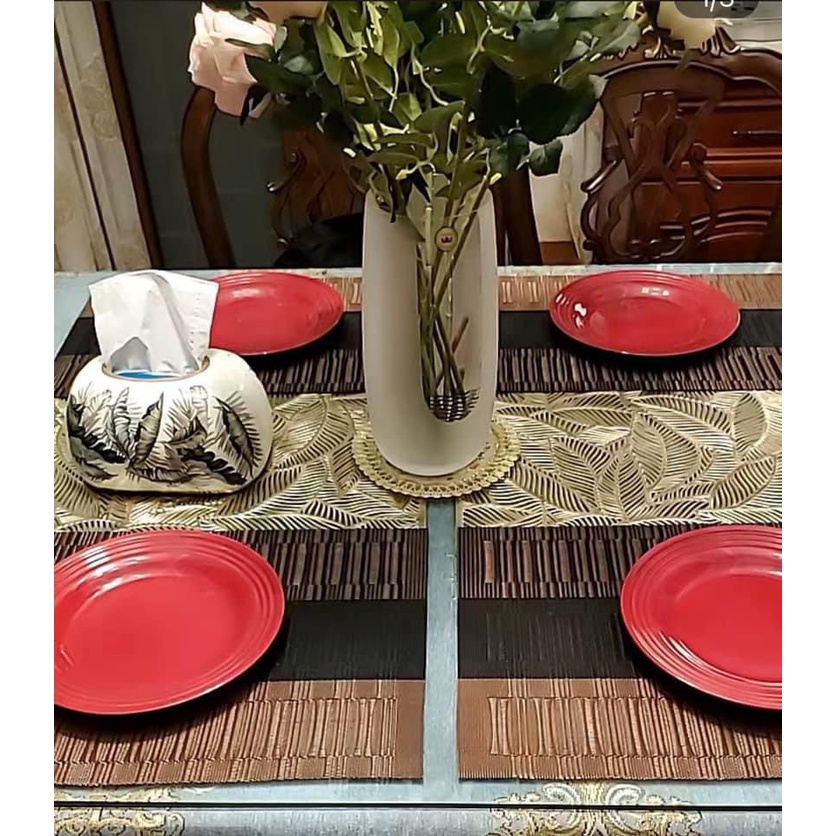 Tấm tap bàn, lót lọ hoa, nhựa dẻo nhiều màu, xinh, rẻ, tiện lợi