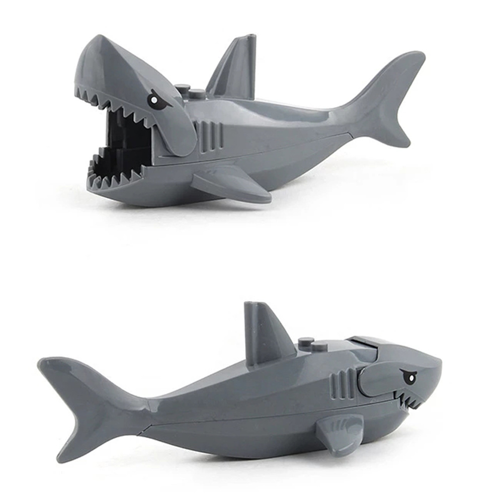 Đồ Chơi Lắp Ráp Mô Hình Cá Mập Dễ Thương Cho Trẻ Em