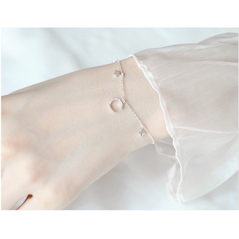 Điều Ước Xingyue | Vòng Đeo Tay Hình Ngôi Sao Năm Cánh Xinh Xắn Cho Nữ | Vòng Tay Tua Rua Đơn Giản Phong Cách Hàn Quốc | Vòng Đeo Tay Họa Tiết Hình Học Thời Trang Dễ Thương Bắt Mắt