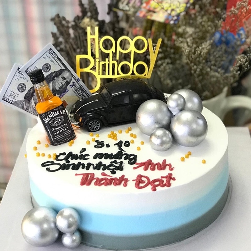 Bánh sinh nhật/bánh kem handmade đẹp cho nam