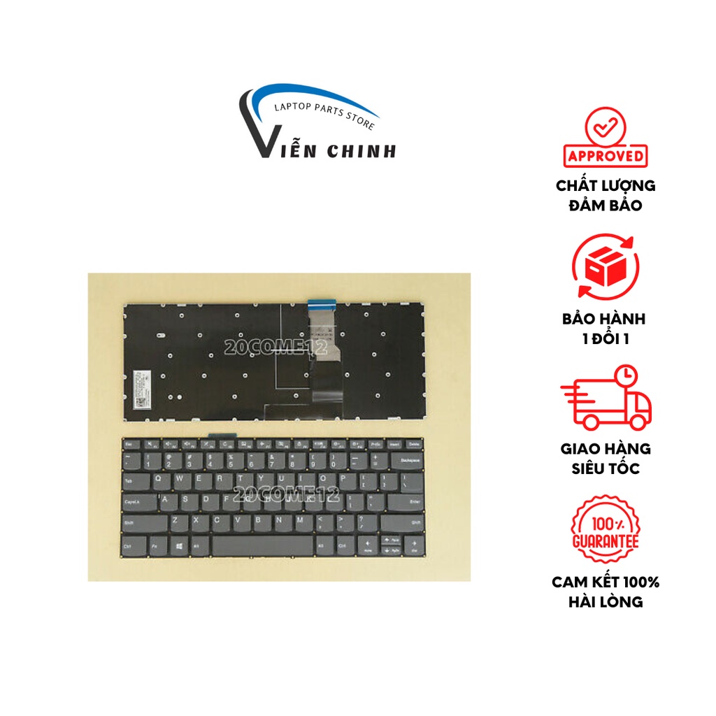 Bàn phím laptop Lenovo Yoga 520-14ikb, Ideapad V330-14isk, V330-14ikb, V130-14ikb, V330-14arr, 330s-14ast, 330s-14ikb