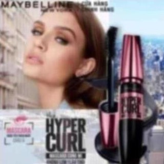 Mascara Dài Mi và Cong Mi Mayelline New York Hyper Curl Waterproof Chuốt Mi