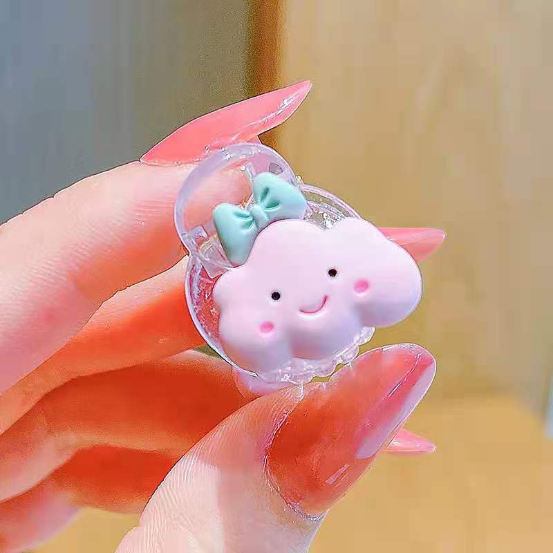 Kẹp Tóc Hình Vương Miện Bằng Acrylic Nhiều Màu Sắc Dễ Thương Cho Bé