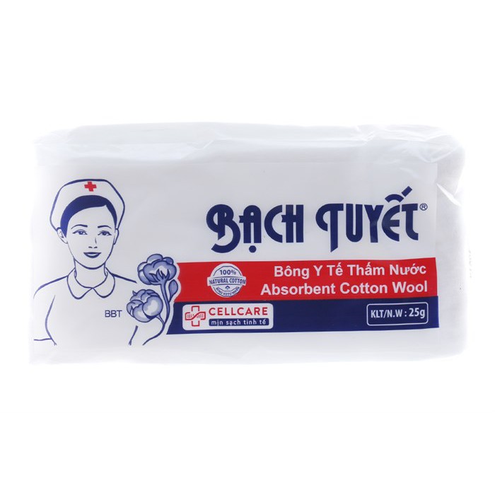 Bông gòn Bạch Tuyết 25g