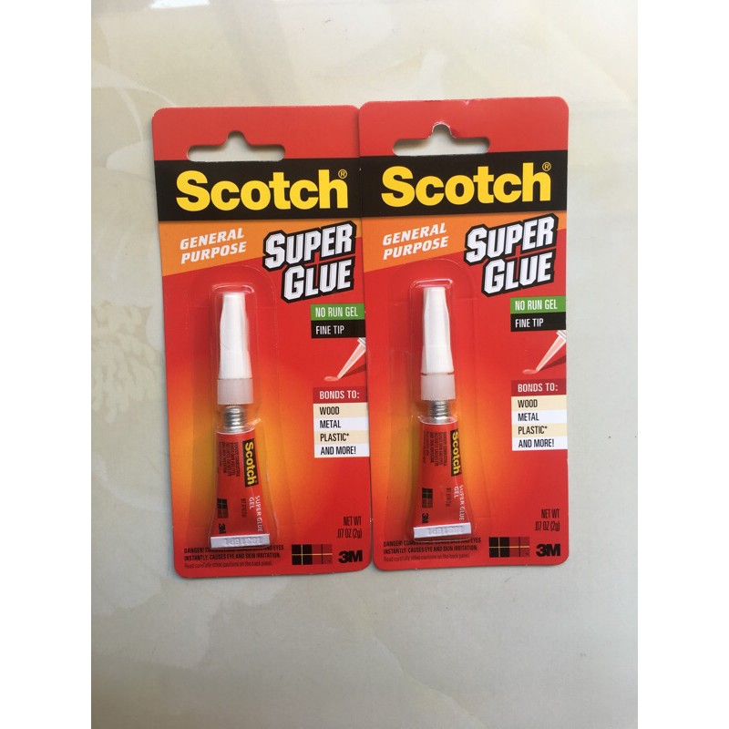 Keo siêu dính Scotch 3M 2g