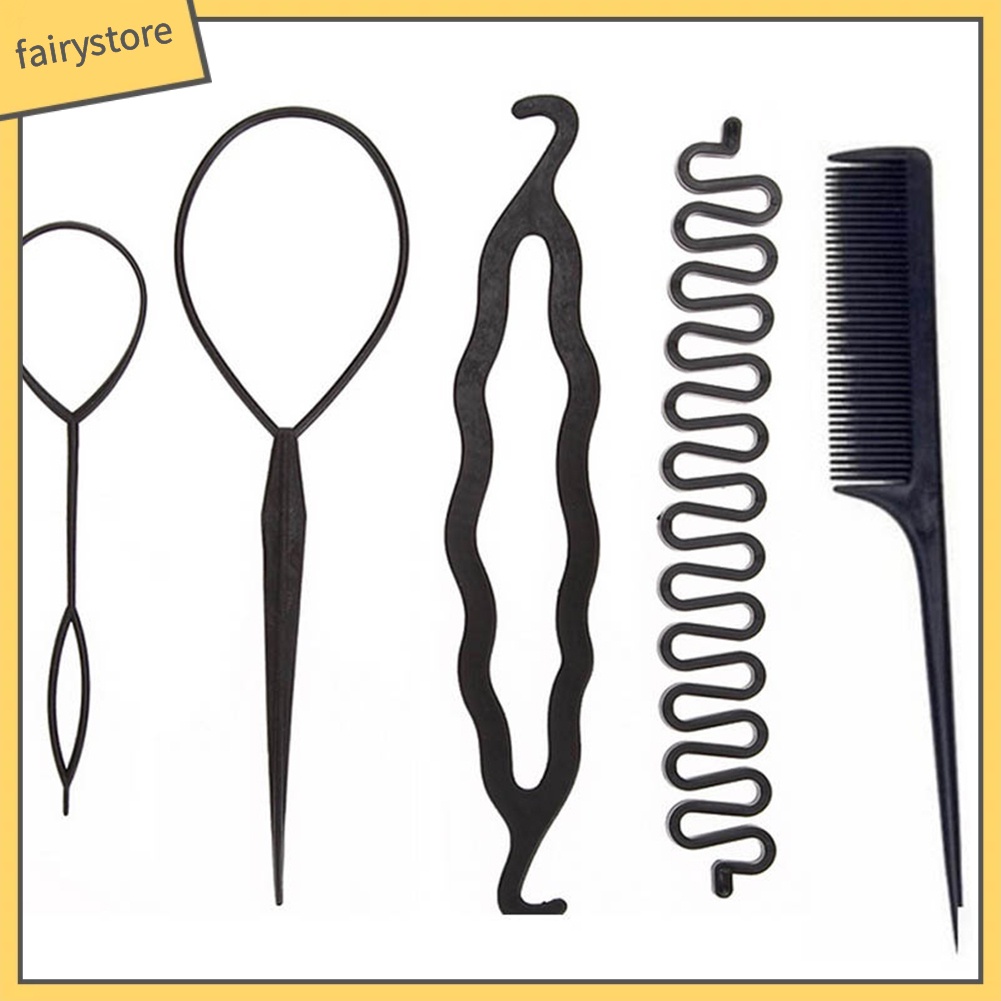 Set 5 Dụng Cụ Tạo Kiểu Tóc Cho Nữ