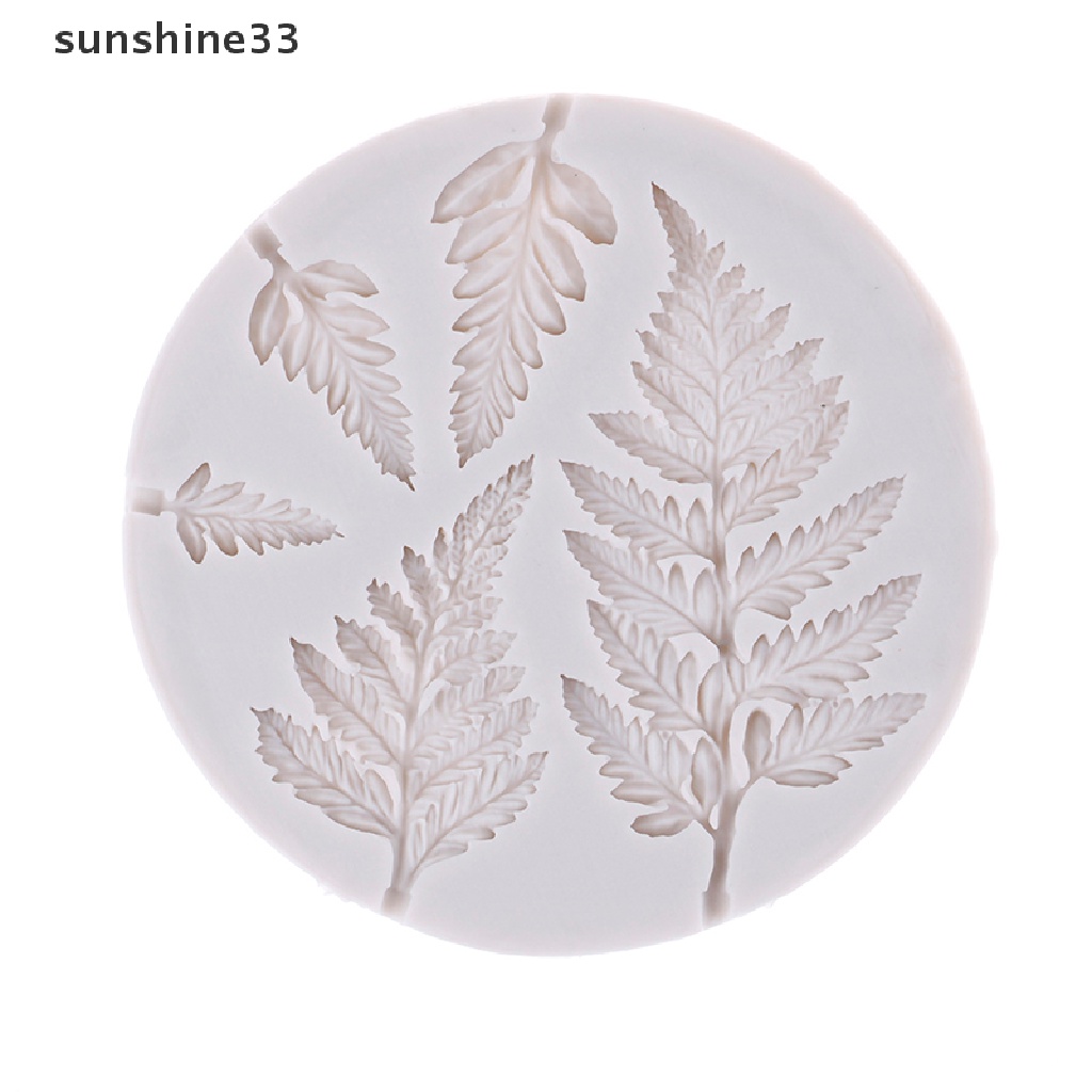 SU Leaf silicone mold fondant mold cake decorating tools chocolate gumpaste mold n