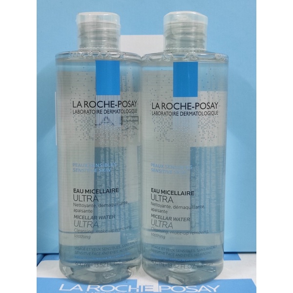 [Date 2026] Nước tẩy trang giàu khoáng cho da nhạy cảm La Roche-Posay Micellar Water Ultra Sensitive Skin 400ml