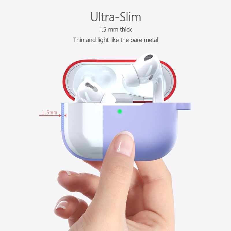 Vỏ bảo vệ hộp sạc tai nghe Airpods 1/2 TWS I9S I10 I11 I12 I13