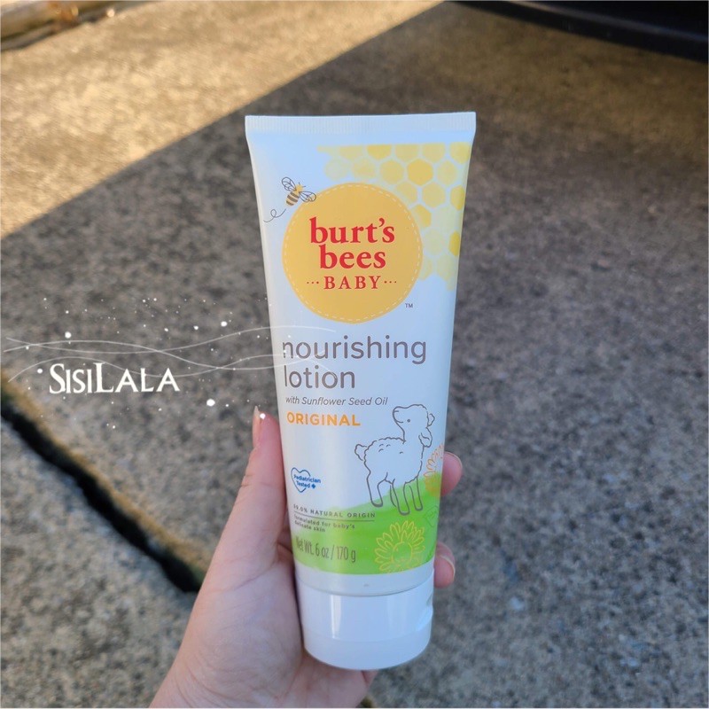 Lotion dưỡng da Burt’s Bees Baby 170g, 340g