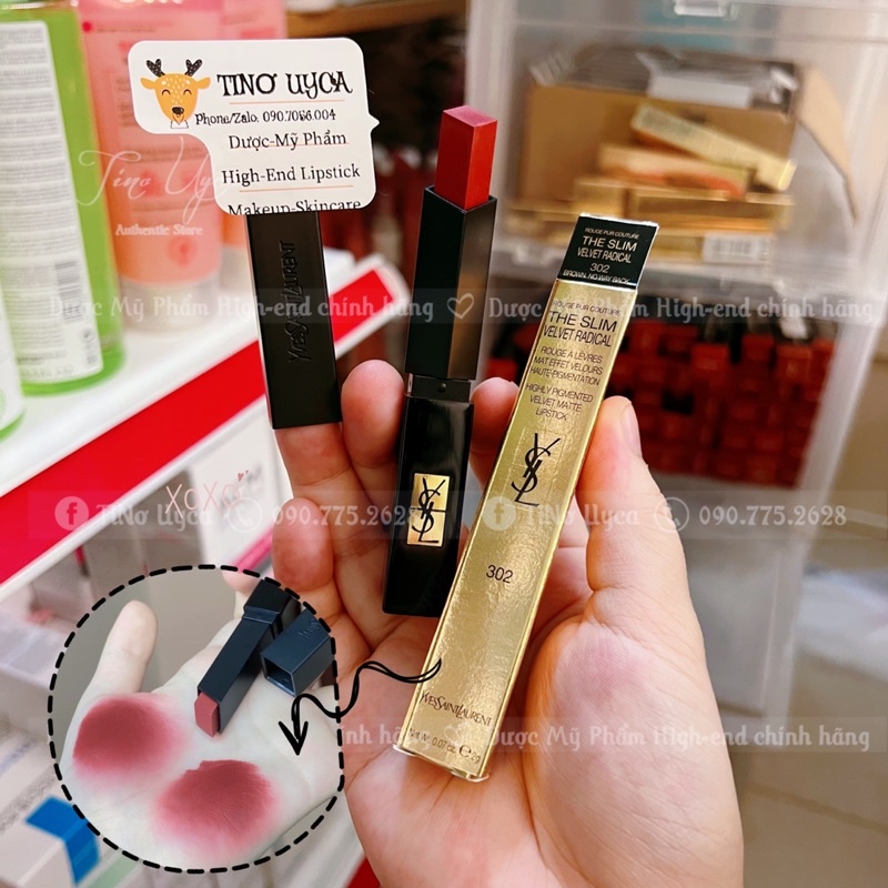 SON YSL SLIM VELVET PHIÊN BẢN HOT HIT, MƯỚT NHƯ NHUNG