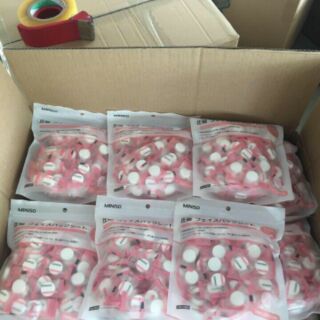 Mặt nạ giấy Miniso 100 viên nén
