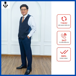 Áo gile trung niên cao cấp, áo lót gile