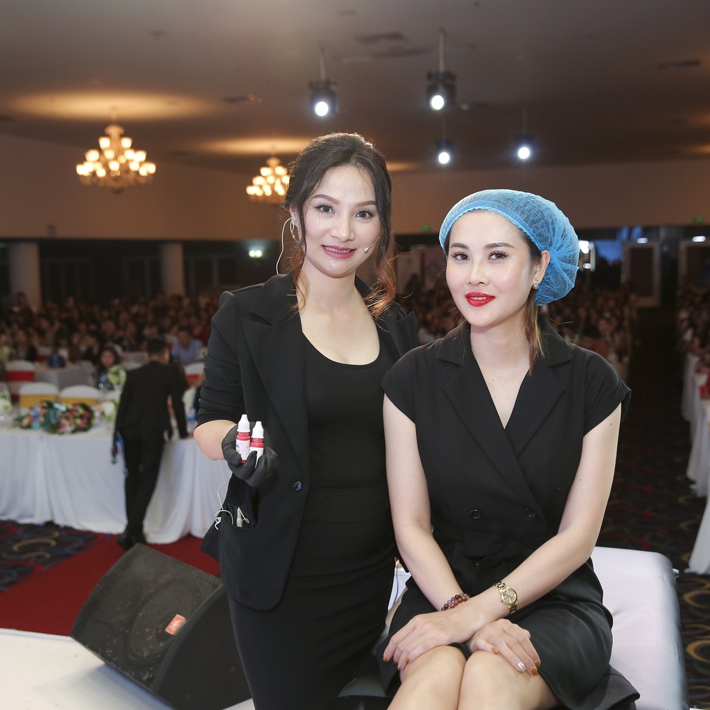 Mực Phun Xăm Black Horse 12ml Đức, Mực Xăm Môi Mày