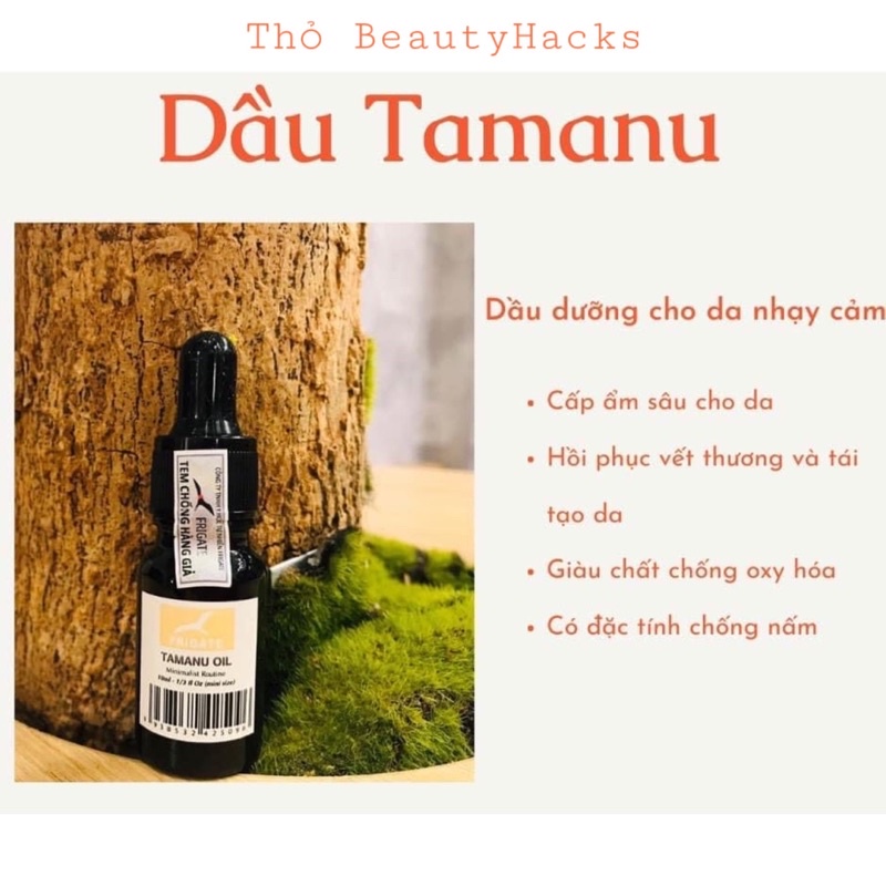 DẦU TAMANU - DẦU DƯỠNG CHO DA NHẠY CẢM