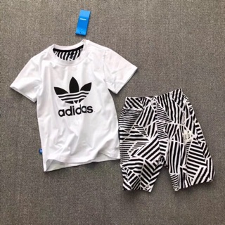 Bộ Adidas đen trắng SALE