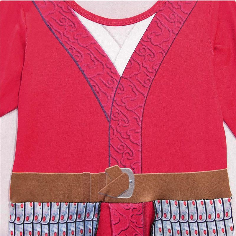 Đầm Hoá Trang Công Chúa Mulan Cho Bé