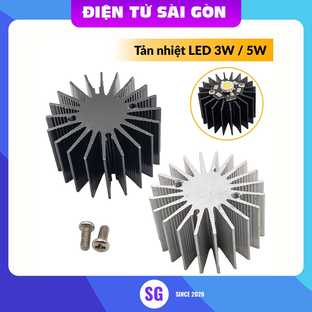 Nhôm tản nhiệt đèn led, Đường kính 36mm