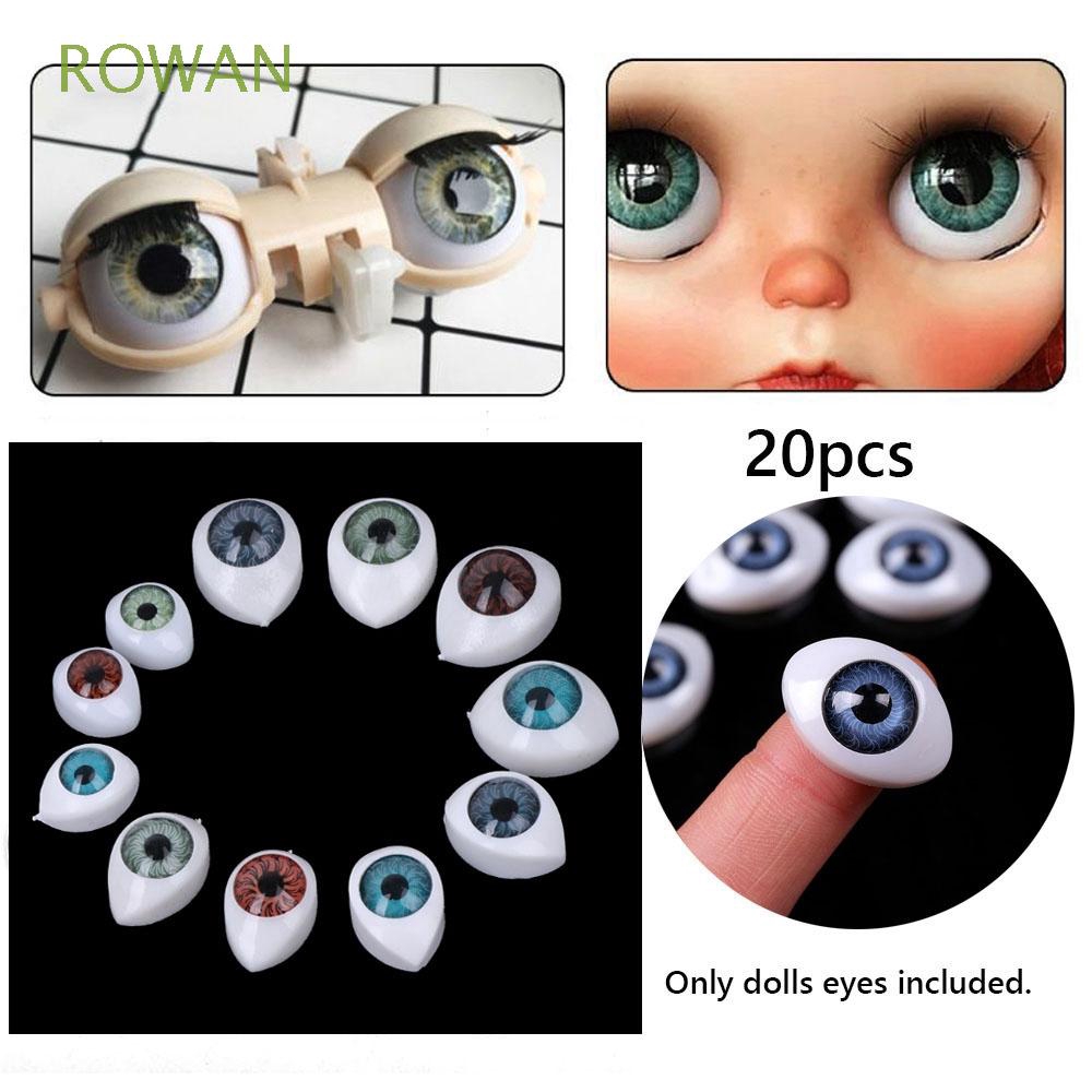Bộ 20 con mắt dùng để làm búp bê 4 màu/4 cỡ tùy chọn