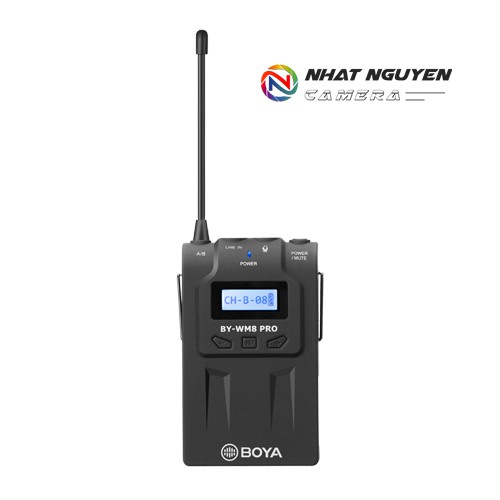 Micro không dây Boya WM8 PRO K2 / BY WM8 PRO K2 ( 2 phát 1 nhận) - Bảo hành 12 tháng