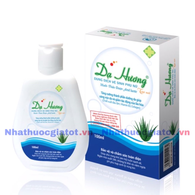 [100ml] Dung Dịch Vệ Sinh Phụ Nữ Dạ Hương Tươi Mới - LÔ HỘI