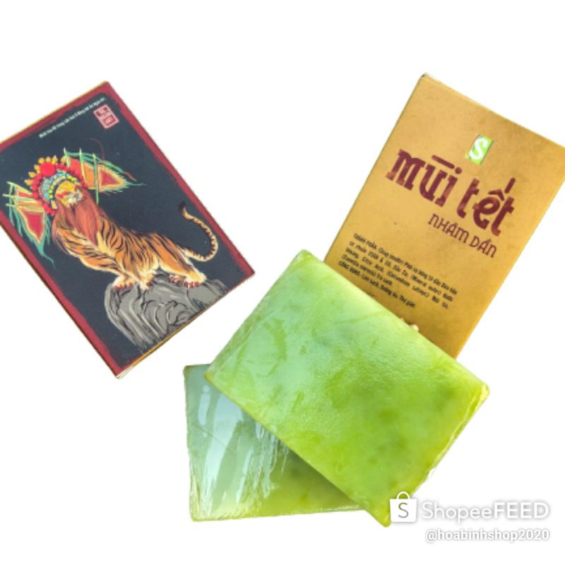 [ CHÍNH HÃNG] Soap/ Xà Phòng/ Xà Bông Mùi già Tết Sinh Dược (kèm túi lưới)- GỘT RỬA ĐIỀU XẤU NĂM CŨ, ĐÓN TÀI LỘC NĂM MỚI