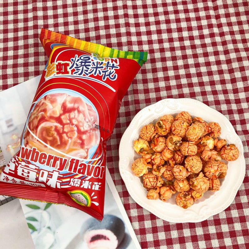 Set 7 gói bỏng ngô cầu vồng hot hit Mani Rainbow