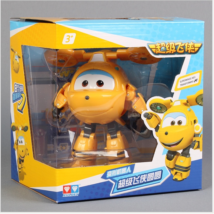 Mô hình Super wings Robot biến hình máy bay cỡ lớn nhân vật NEO bằng nhựa đồ chơi trẻ em