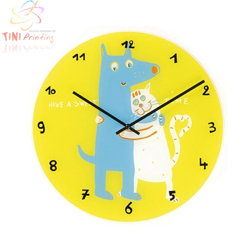 ĐỒNG HỒ IN HÌNH ĐỒNG HỒ THỦY TINH TRÒN (ĐƯỜNG KÍNH 20CM)